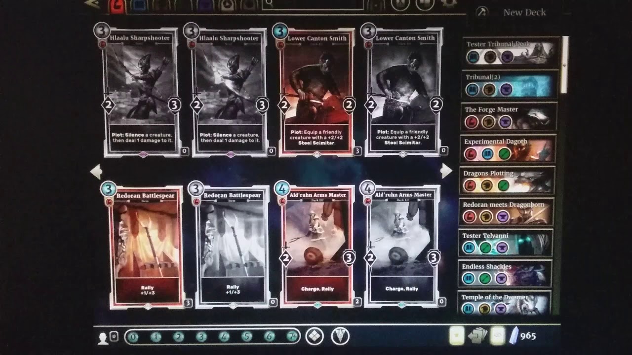 Elder Scrolls Legends Houses of Morrowind Expansion Review: Strength cards