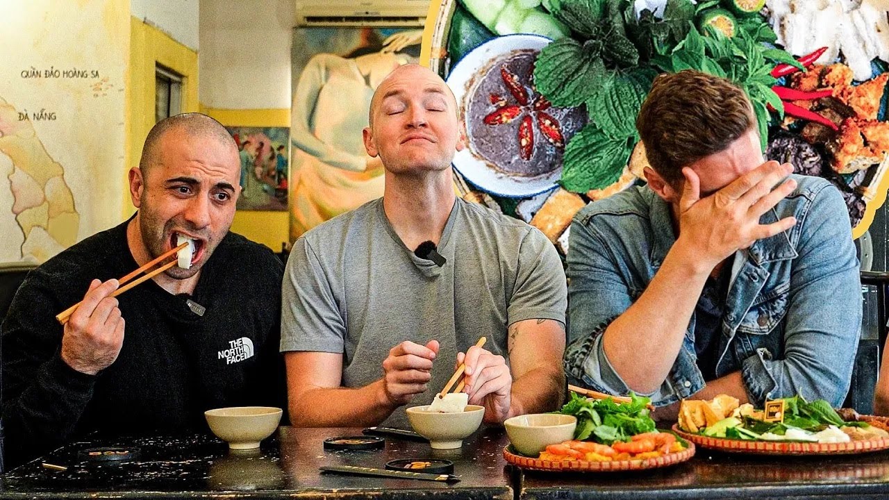 Don’t Eat This for your First Meal in Vietnam (Bún Đậu Mắm Tôm) 🇻🇳