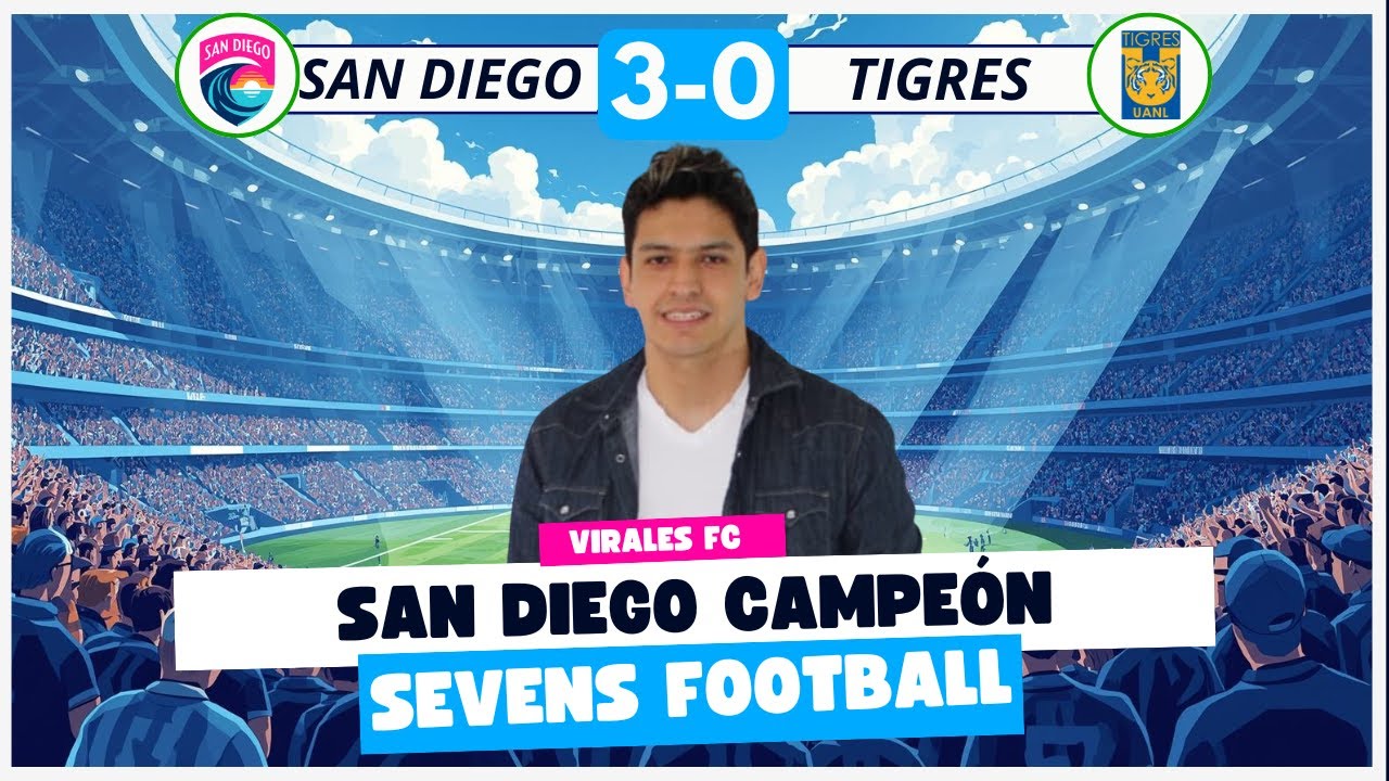 🏆SAN DIEGO WAVE CAMPEÓN DE WORLD SEVENS FOOTBALL.