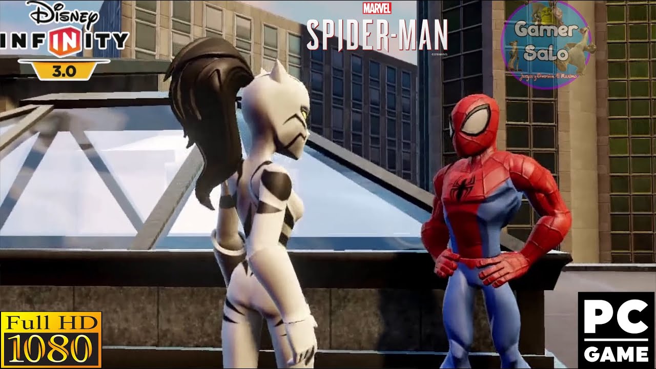 Spiderman Español Latino Disney Infinity 2.0 Gameplay Comentado # 1