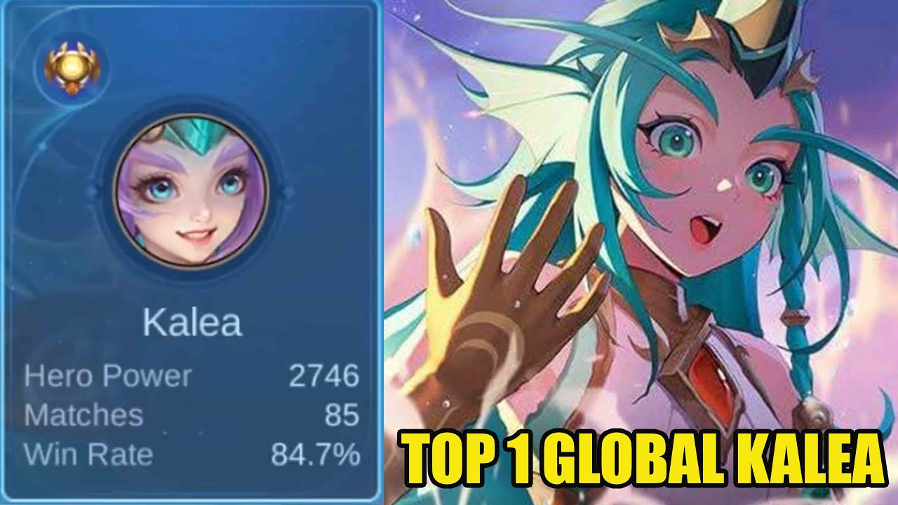 Top 1 global KALEA pake build rahasia ini kill banyak tanpa mati - kalea mobile legends