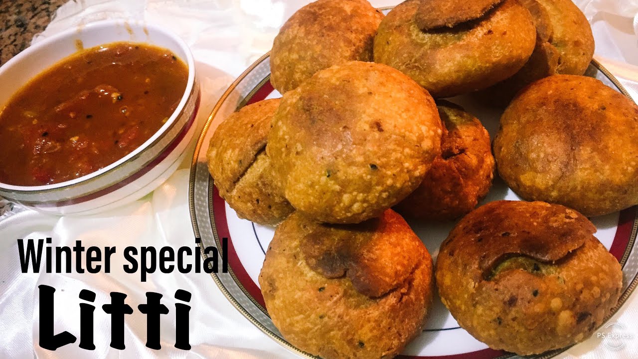 Bihar food || winter special vegetable stuffed litti || the growing up kids