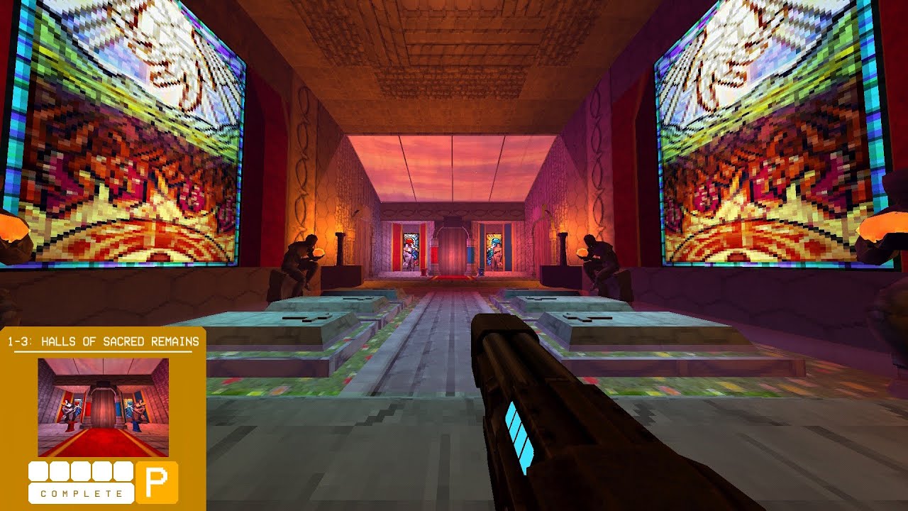 ULTRAKILL 1-3: HALLS OF SACRED REMAINS 100% (All Secrets, Secret Challenge and P-RANK)