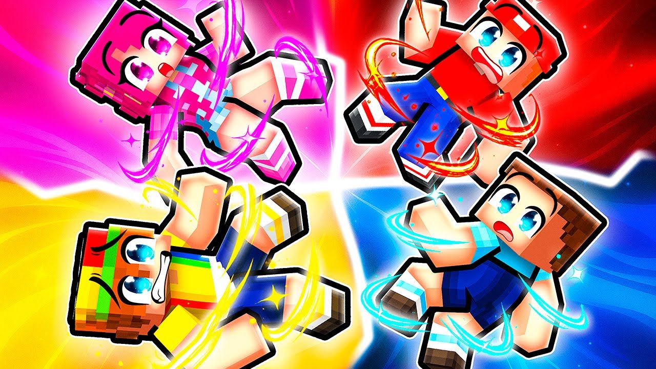 We COMBINED TOGETHER In Minecraft!