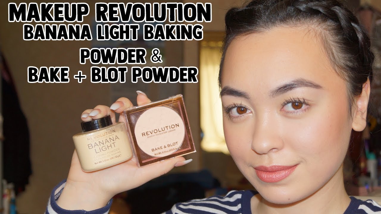 NEW Makeup Revolution Bake & Blot Powder + Baking Powder