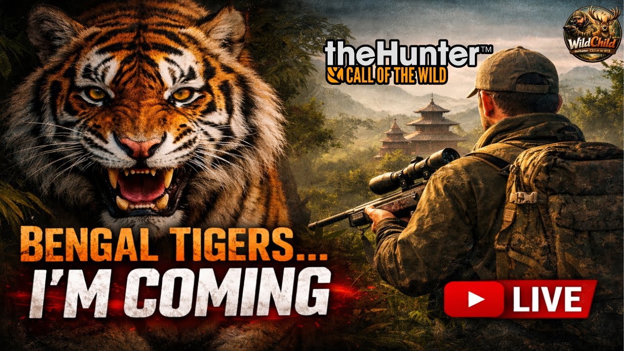 🔴 LIVE | Tigers of Nepal – The Hunt Begins | theHunter: Call of the Wild