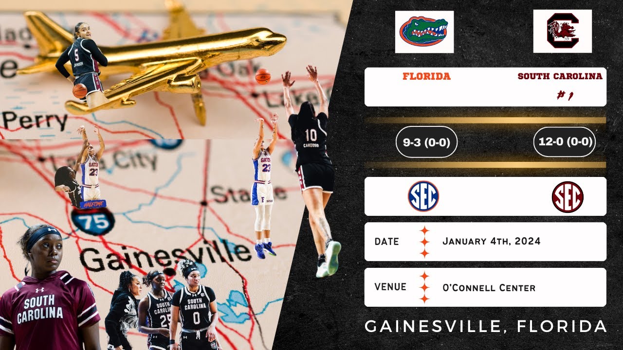 Florida vs No. 1 South Carolina | SEC | 1.4.24