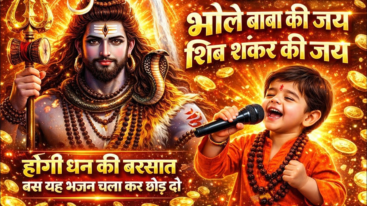 भोले बाबा की जय शिव शंकर की जय 🔱 | होगी धन की बरसात 🌸 | शक्तिशाली शिव भजन 🙏🔔 | 🚩Devlok Dhun Bhakti 🚩
