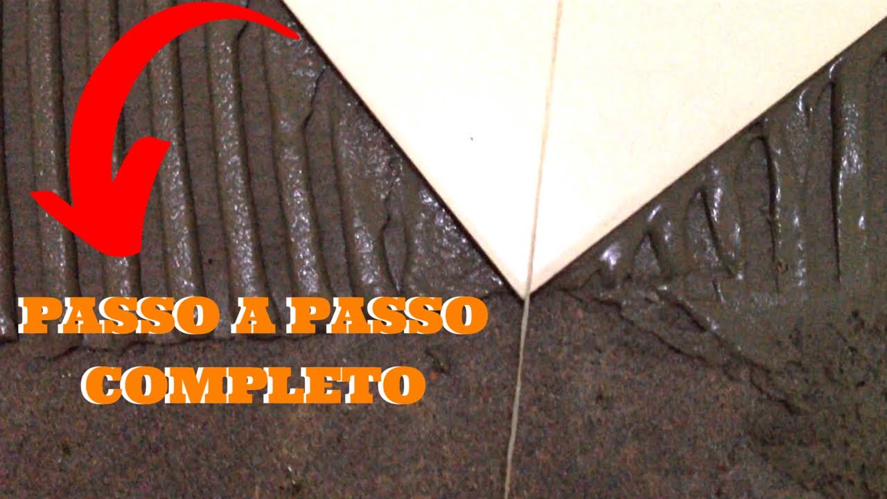 COMO COLOCAR CERÂMICA NA DIAGONAL FÁCIL / EASY WAY TO PUT DIAGONAL CERAMIC