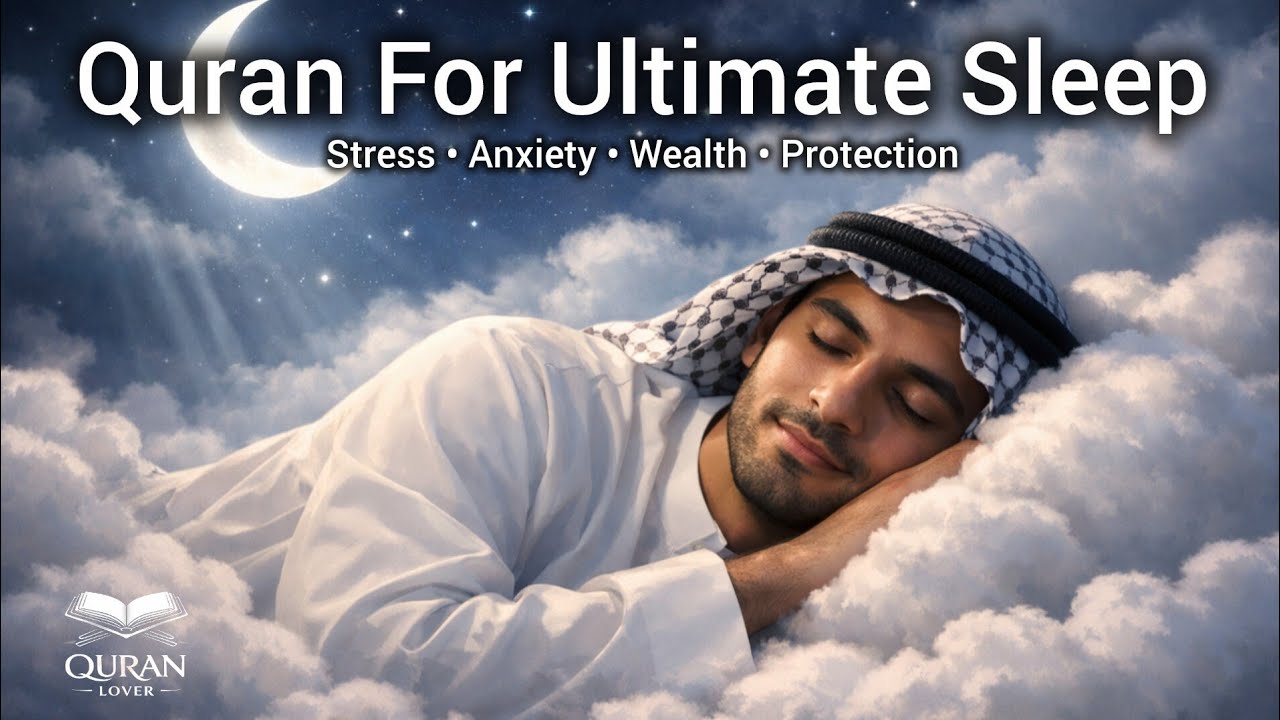 Quran For Sleep | Calm Peaceful Relaxing Recitation |Sleep,Study,Ruqiyah|#quranforsleep  Quran Lover