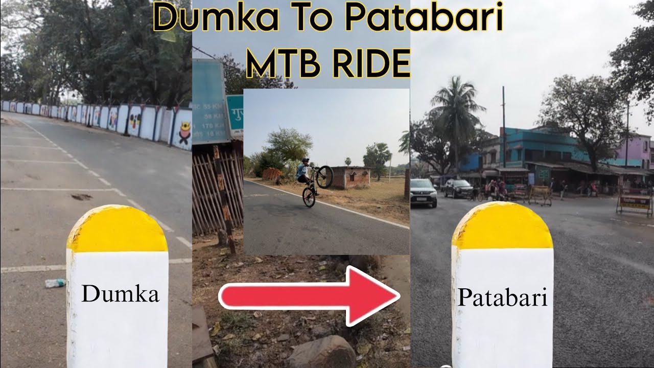 Dumka To Patabari Bike Stunts Ride | Happy New Year | 