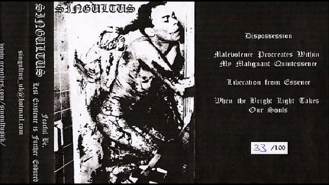 Singultus [GBR] [Raw Black/DSBM] 2007 - Fearful Be, Lest Existence Is Further Endured (Full Demo)