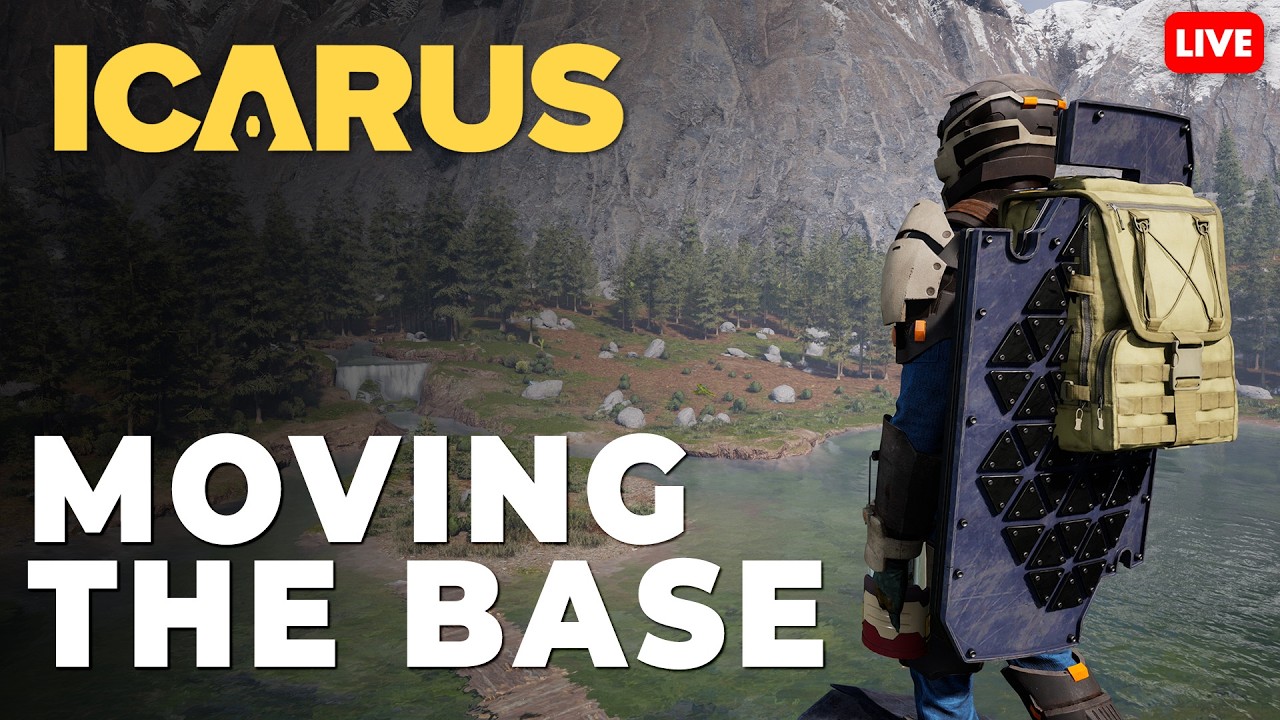 🔴 Building the Base… If I Don’t Get Distracted | ICARUS