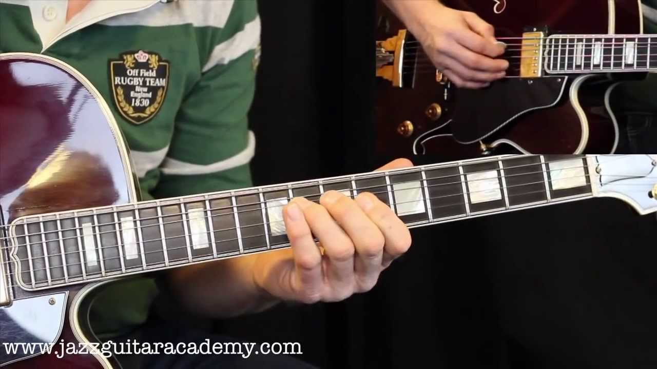 Lesson 2 - Michael Sagmeister on JazzGuitarAcademy.com