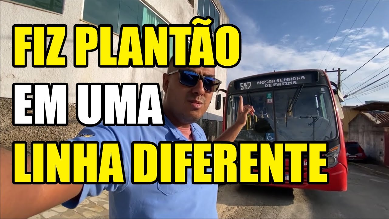 DIRIGINDO ÔNIBUS URBANO NA CIDADE ALTA JUIZ DE FORA - LINHA 547 NOSSA SENHORA DE FÁTIMA