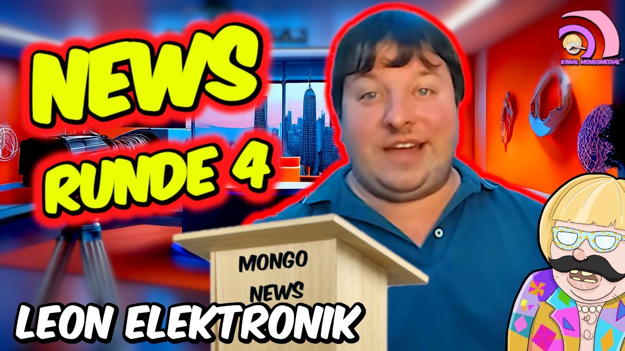 Leon Elektronik NEWS RUNDE 4 📺 Nachhaltiche Nachrichten ohne Fake News |Kanal Mongomedial