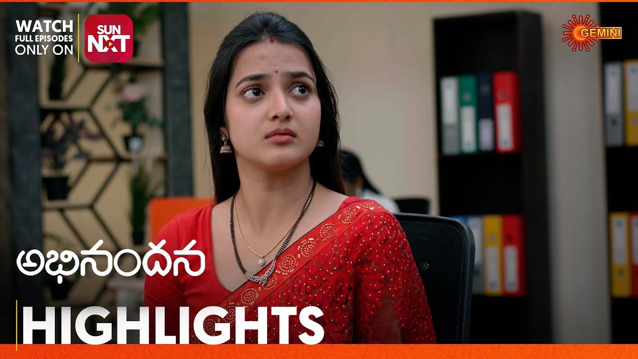Abhinandana - Highlights of the day | Watch full EP only on Sun NXT | 21 Feb 2026 | Gemini TV