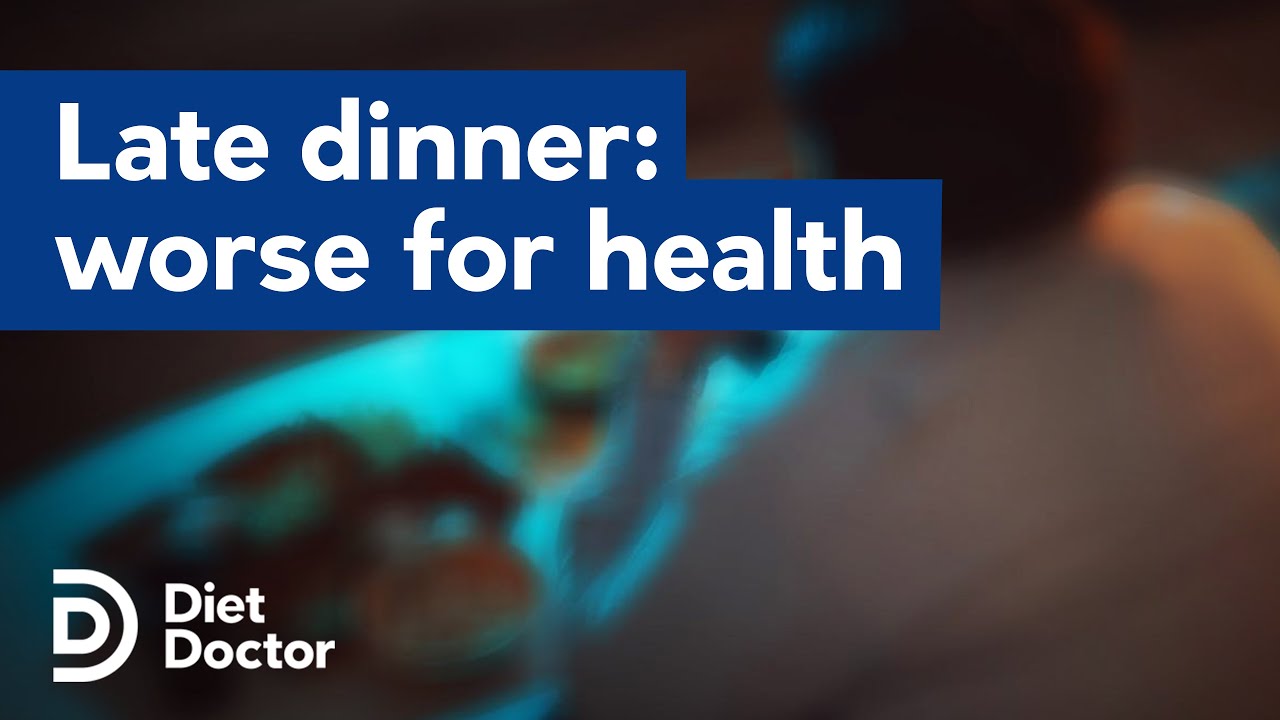 Late dinner is worse for your health, study says