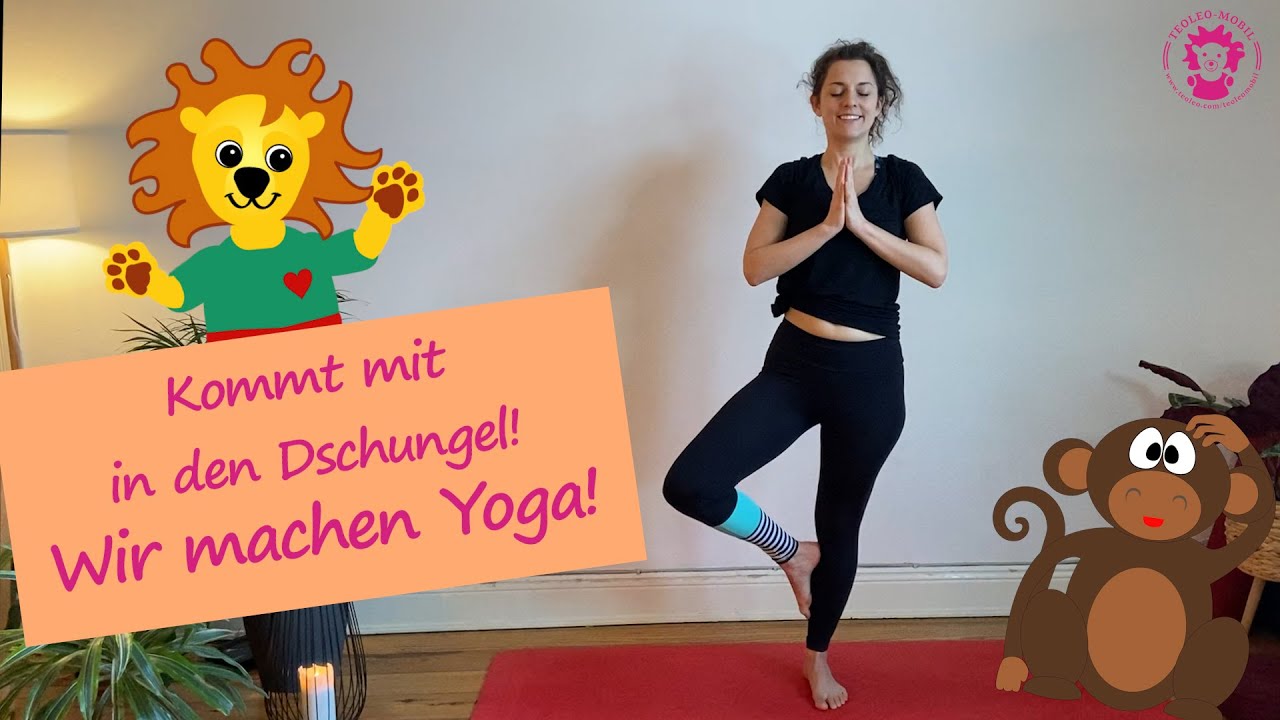 Yoga für Kinder - Kommt mit in den Dschungel!