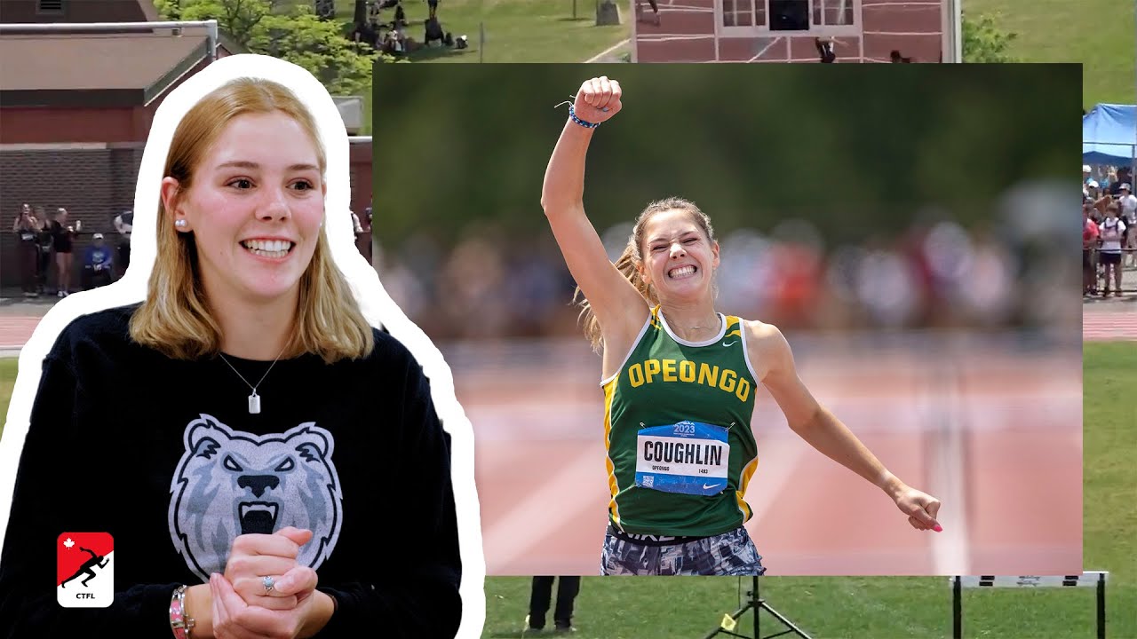 Quinn Coughlin Reacts to Her OFSAA Track and Field Wins