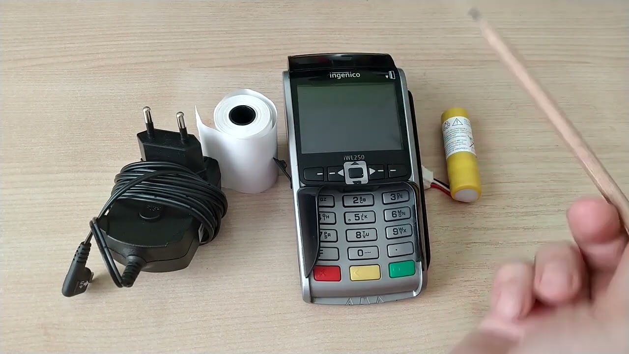 INGENICO IWL250 / IWL251 КРАТКИЙ ОБЗОР ПЕРЕНОСНОГО POS ТЕРМИНАЛА ДЛЯ ЭКВАЙРИНГА