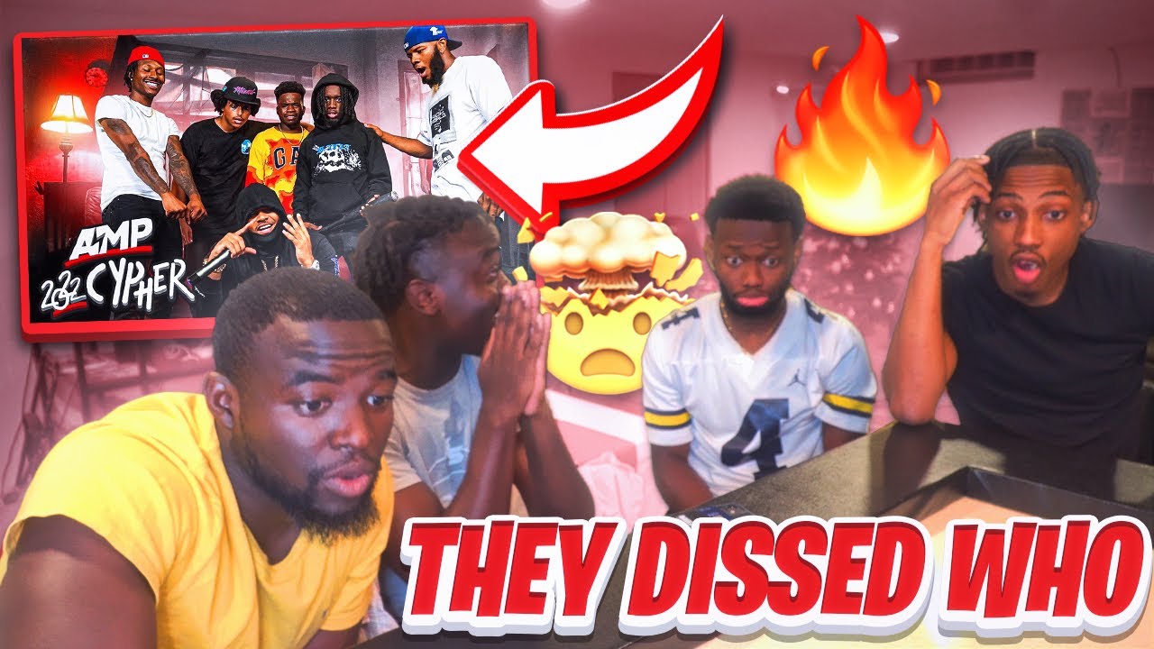 THEY DISSED WHO? AMP FRESHMAN CYPHER 2022 REACTION!