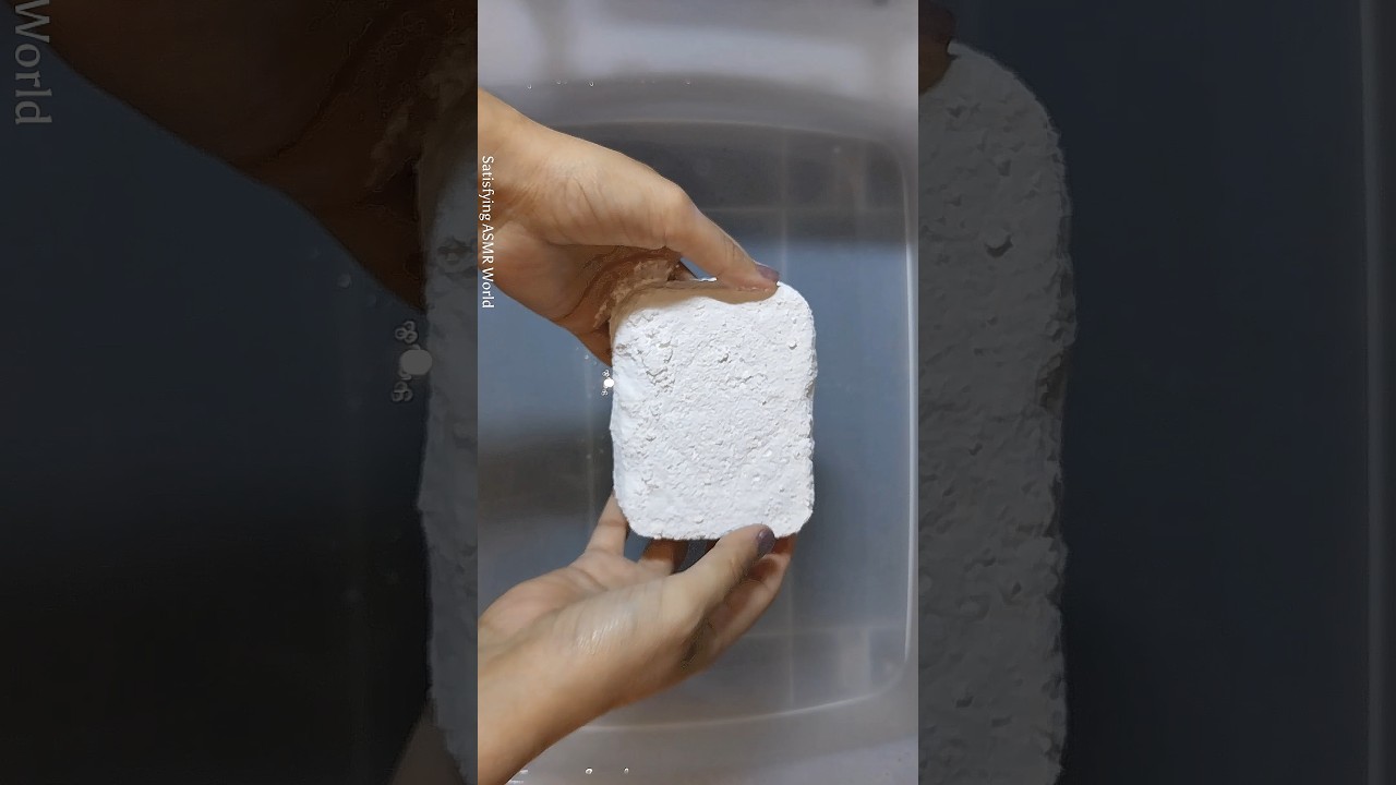 #short #shorts #explorepage Hydrophobic chalk crush under water