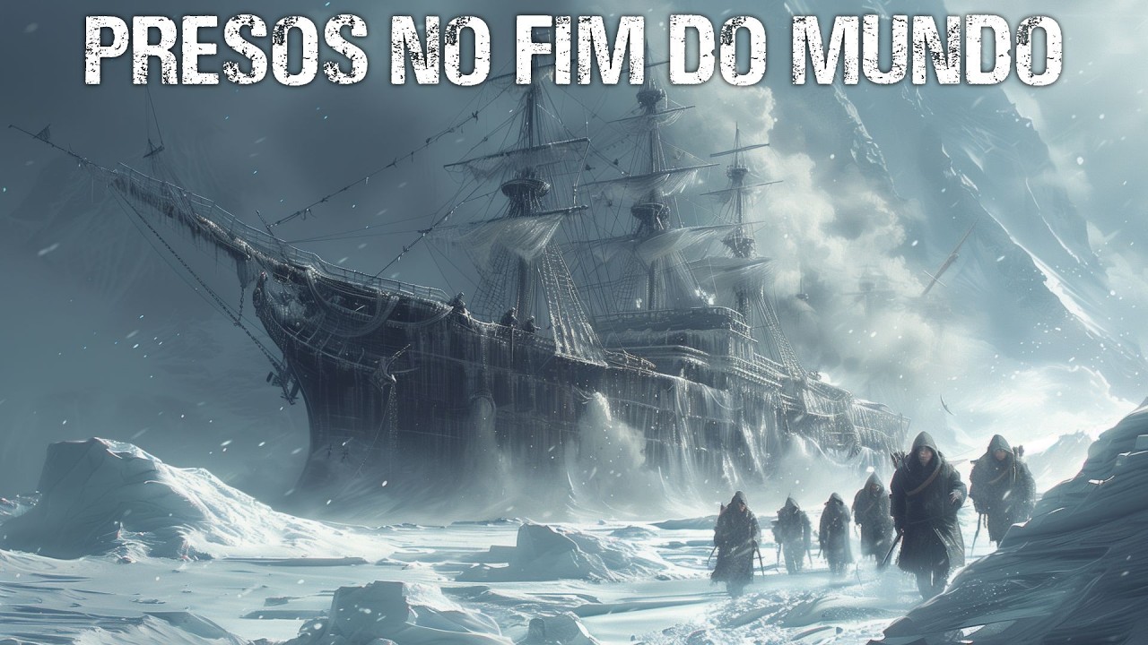 Navio é Engolido e deixa tripulação no Gelo Antártico