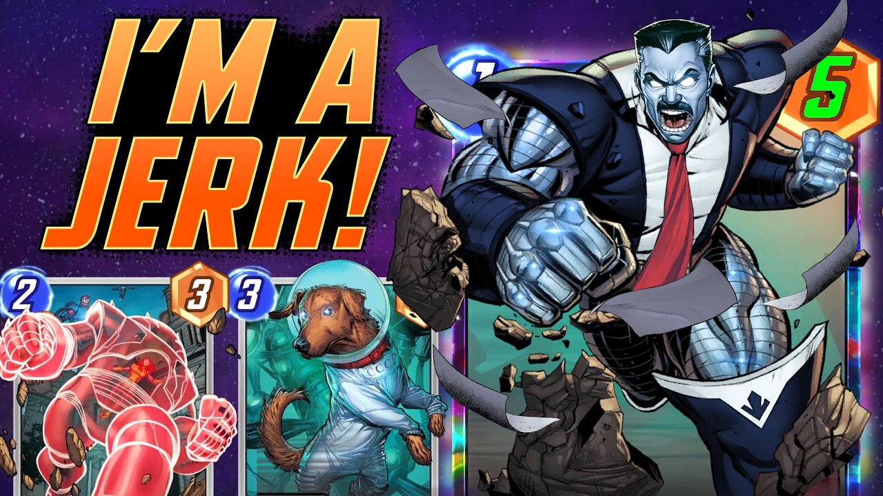 HE'S FINALLY HERE. This deck is very rude.
