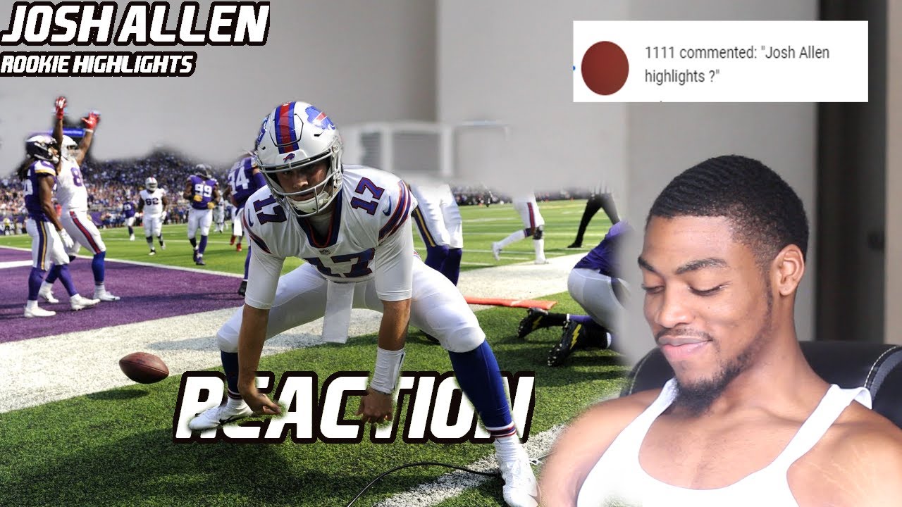 Josh Allen Rookie Highlights |Reaction