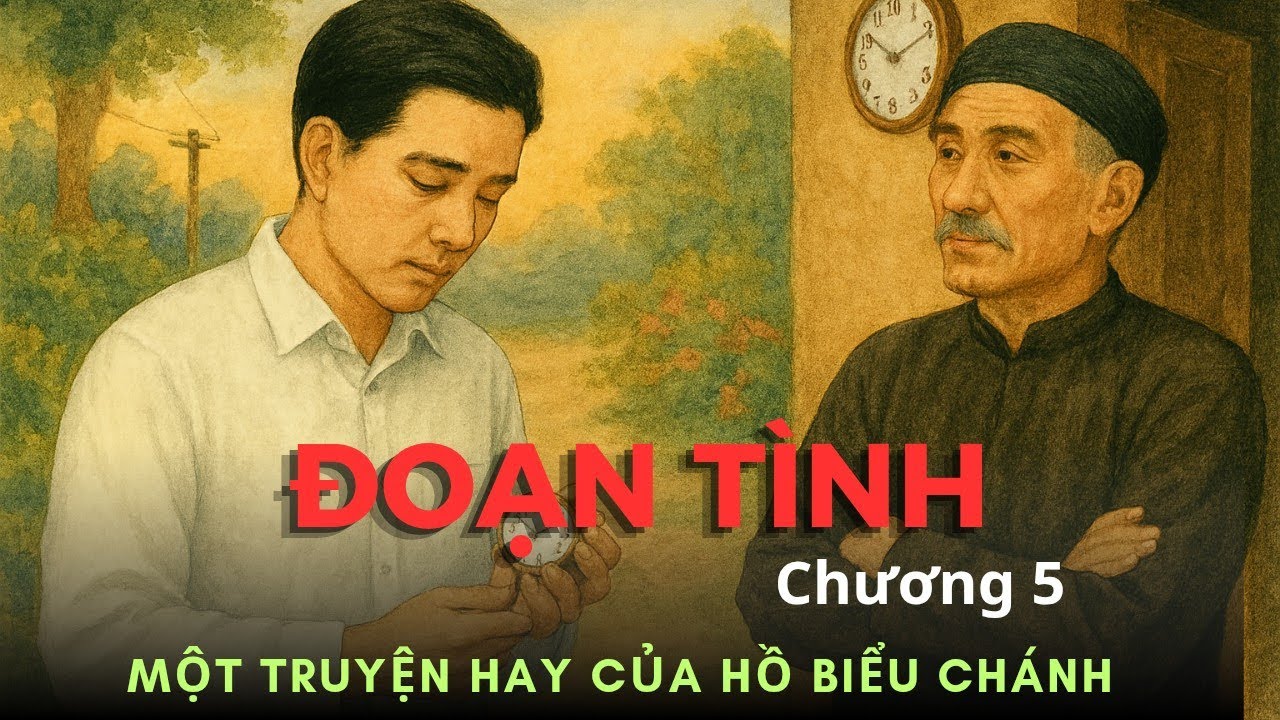 ĐOẠN TÌNH - chương 5 (Hồ Biểu Chánh) - Tiểu thuyết tâm lý gia đình