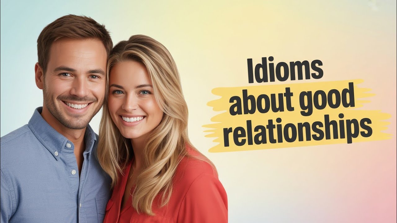 Idioms about relationships (with examples)
