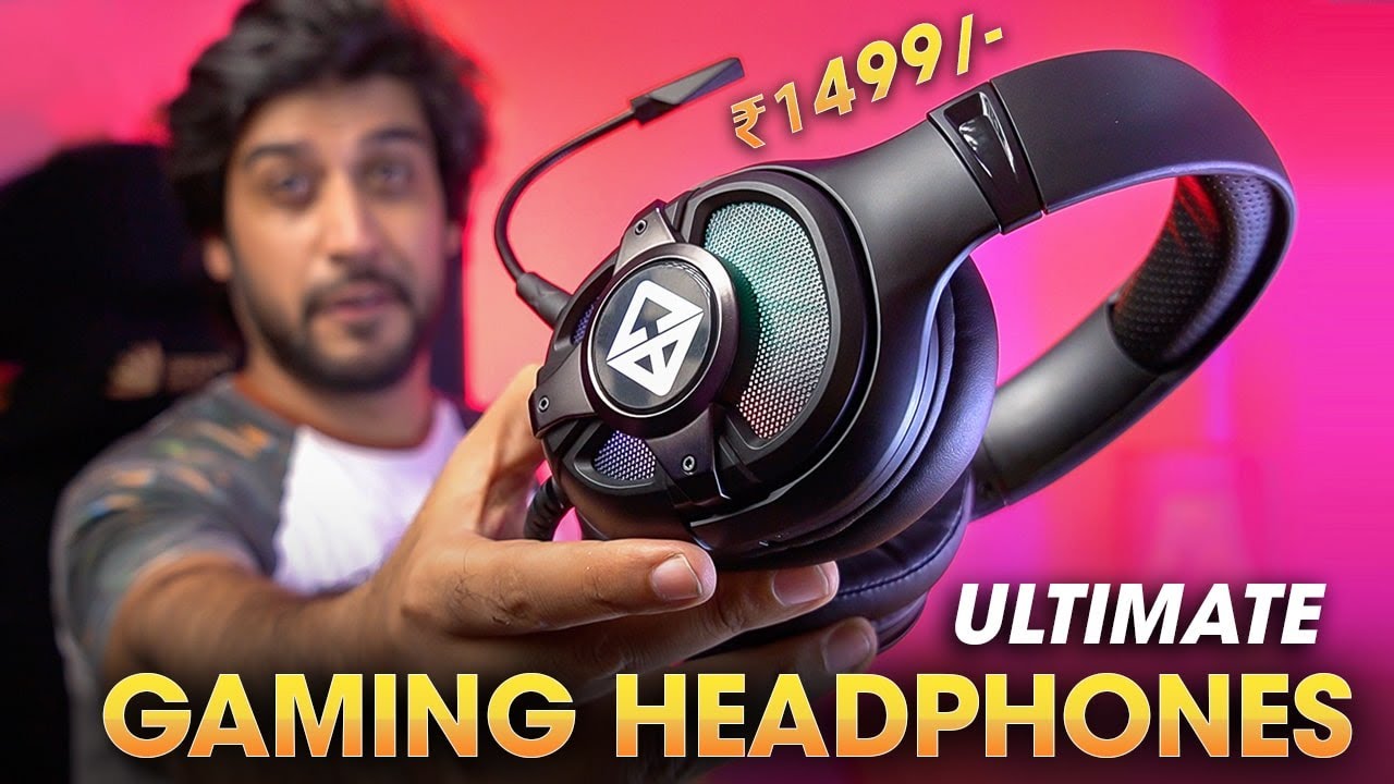 BEST BUDGET GAMING HEADSET 2022 ⚡️ Cosmic Byte Oberon 7.1 RGB Gaming Headphones Review #AmanDhingra