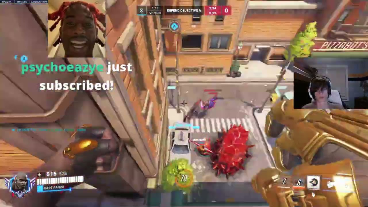Overwatch 2 Rank 1 Doomfist Cartifan Playing Doomfist On Whole Another Level