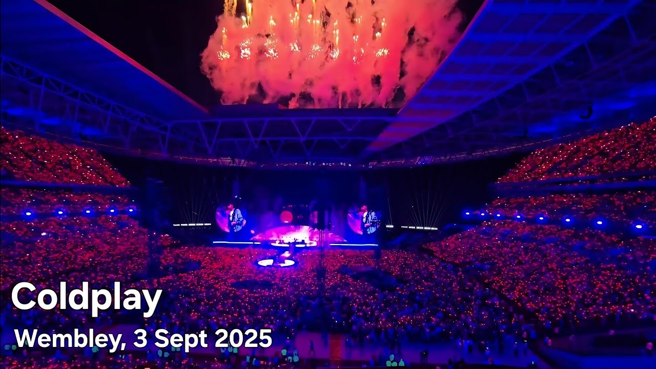 Coldplay - Music Of The Spheres - Full Show Live - UHD (4K) - Wembley Stadium London - 03/09/25