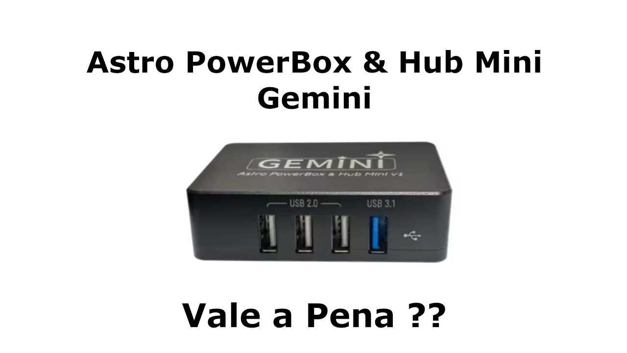 📦 Astro Powerbox & Hub Mini Gemini – Vale a pena?