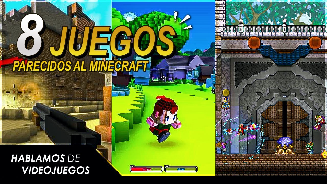 8 Juegos Parecidos a MINECRAFT (+𝙇𝙞𝙣𝙠𝙨) | 2024