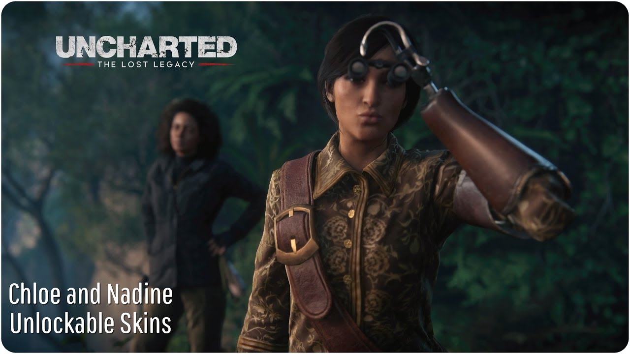 Uncharted: The Lost Legacy (PS4 Pro) Chloe & Nadine Unlockable Skins