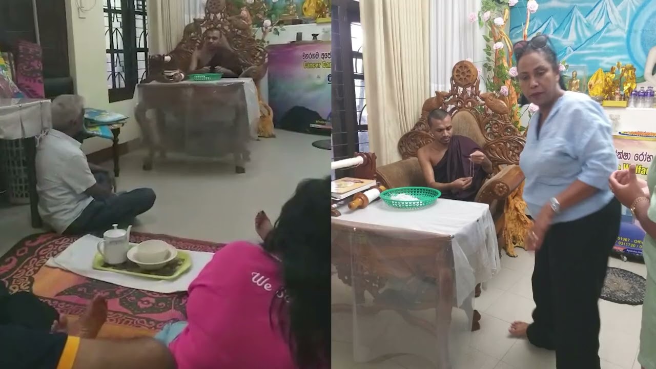 Donation for Cancer Hospital Temple 2025 - අපේක්ෂා රෝහල් විහාරයේ රෝගීන්ට  වියලි ආහාර  ලබාදීම