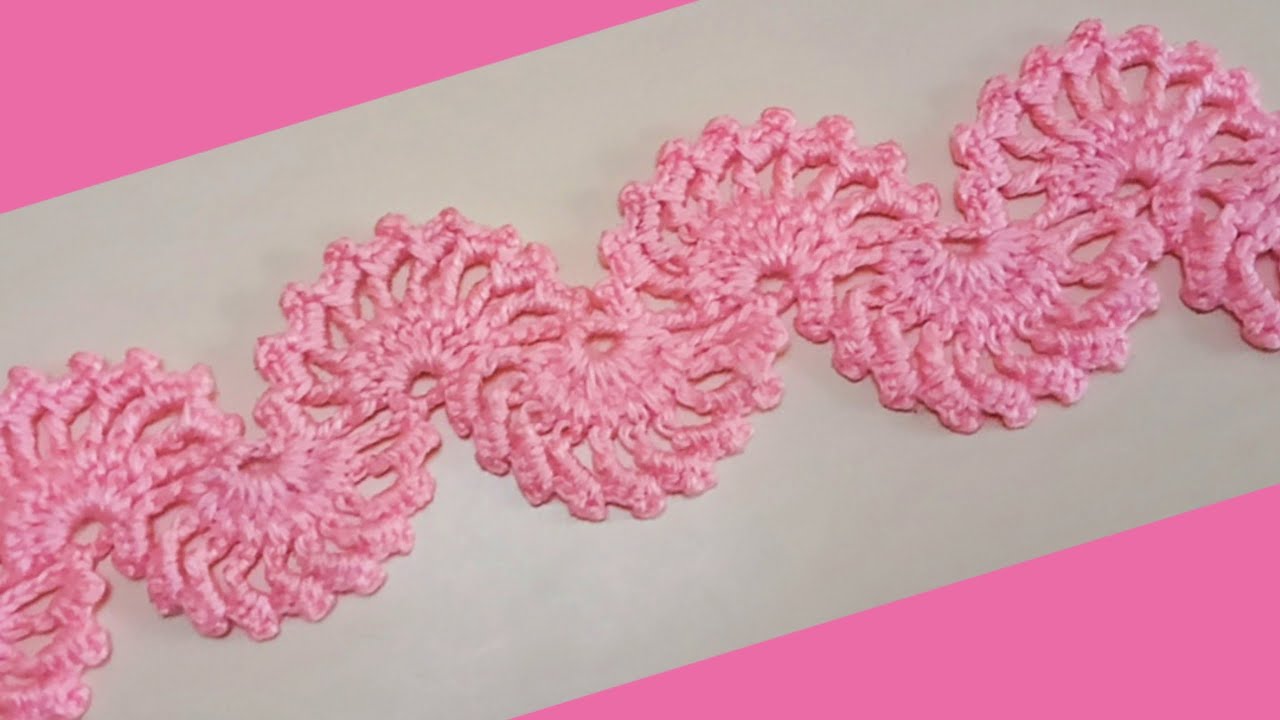 Crochet Border# woolen pattern and border#Woolen Lace
