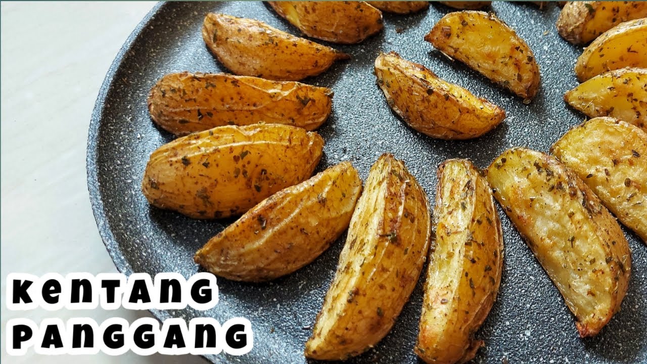 KENTANG PANGGANG TANPA OVEN [ROASTED POTATO]