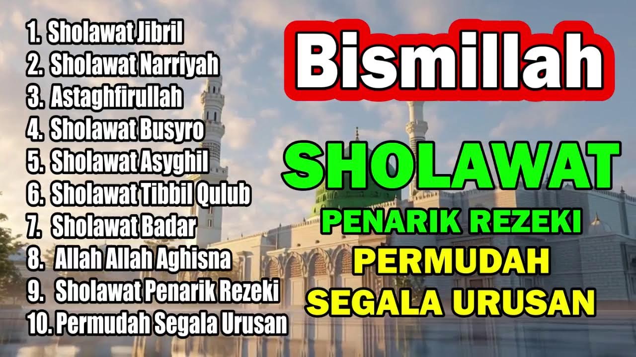 🔴 LIVE FULL ALBUM SHOLAWAT PEMBUKA REZEKI & PELUNAS HUTANG 2026