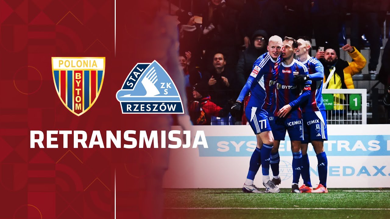 RETRANSMISJA | 4. kolejka Betclic 1 Ligi | Polonia Bytom - Stal Rzeszów (pełny mecz)