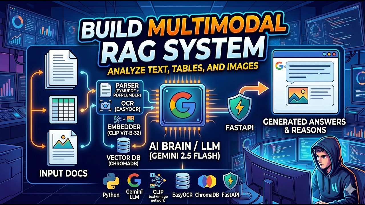 Master Multimodal AI: Build RAG with VLM for Documents, Tables & Images (Full Pipeline)