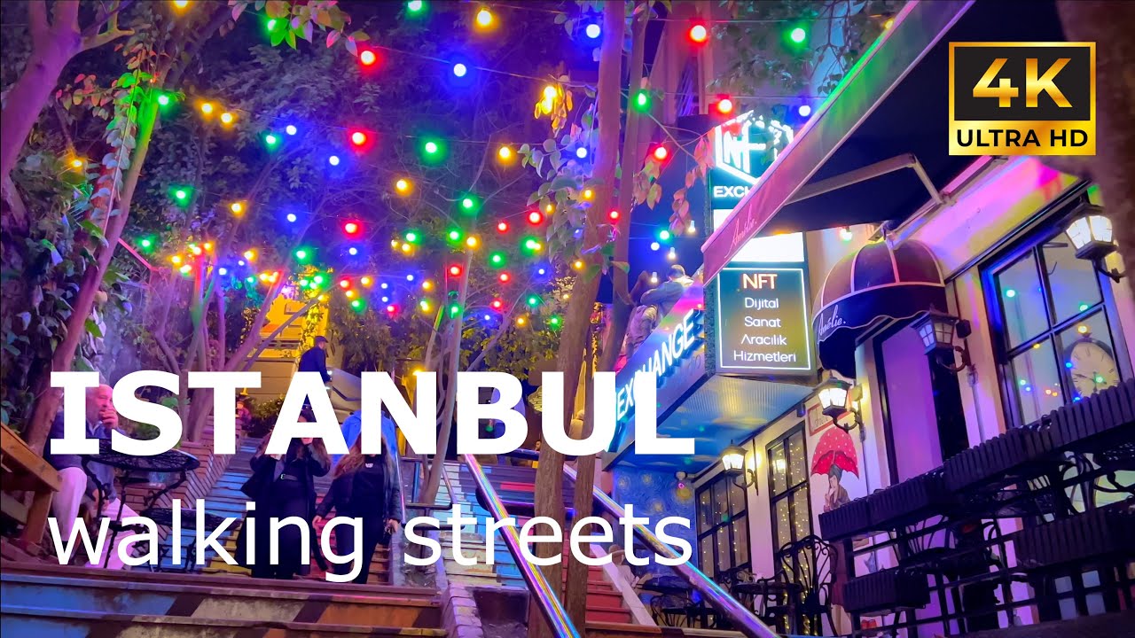 Пешеходные улицы Стамбула – Вечерняя прогулка по центру Стамбула – Шишане, Таксим и Истикляль