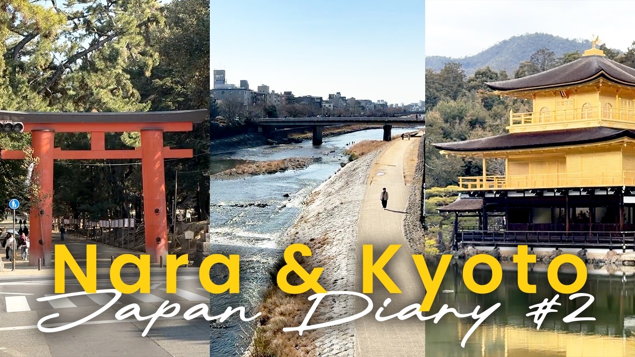 Nara Deer & Kyoto Temples 🌿 | A Slow Visual Travel Diary (Part 2) 🇯🇵