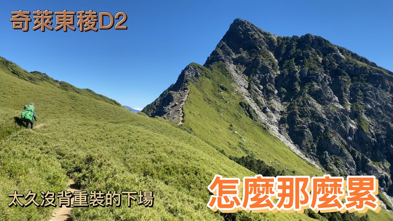 【高山協作日常】奇萊東稜D2