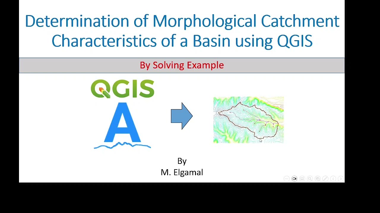 Basin Morphological Characteristics Using QGIS