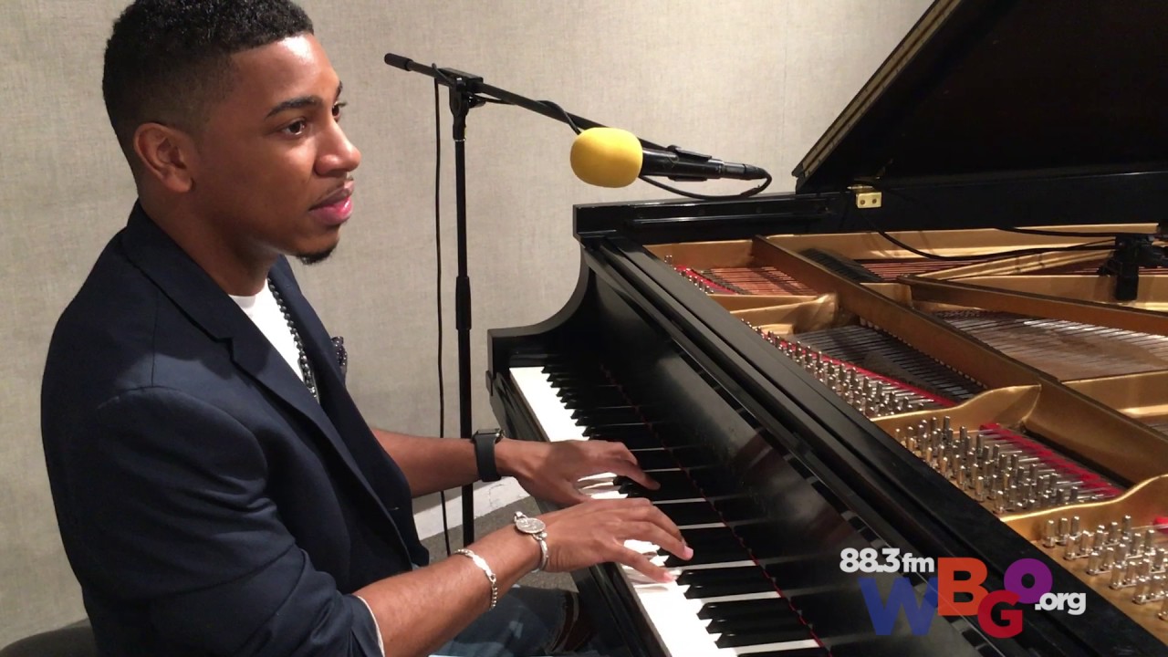 Christian Sands performs L-O-V-E live on WBGO's Morning Jazz with Gary Walker
