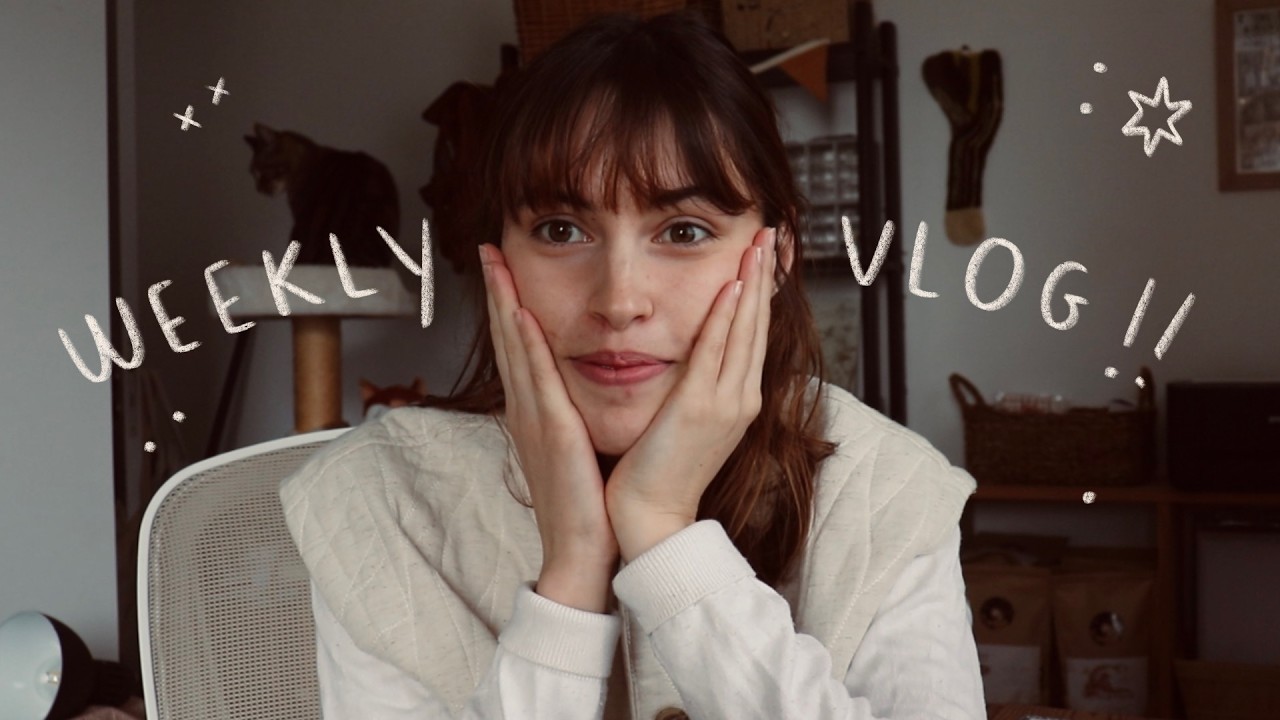 🌟 WEEKLY VLOG - Peinture, courrier et ... motivation